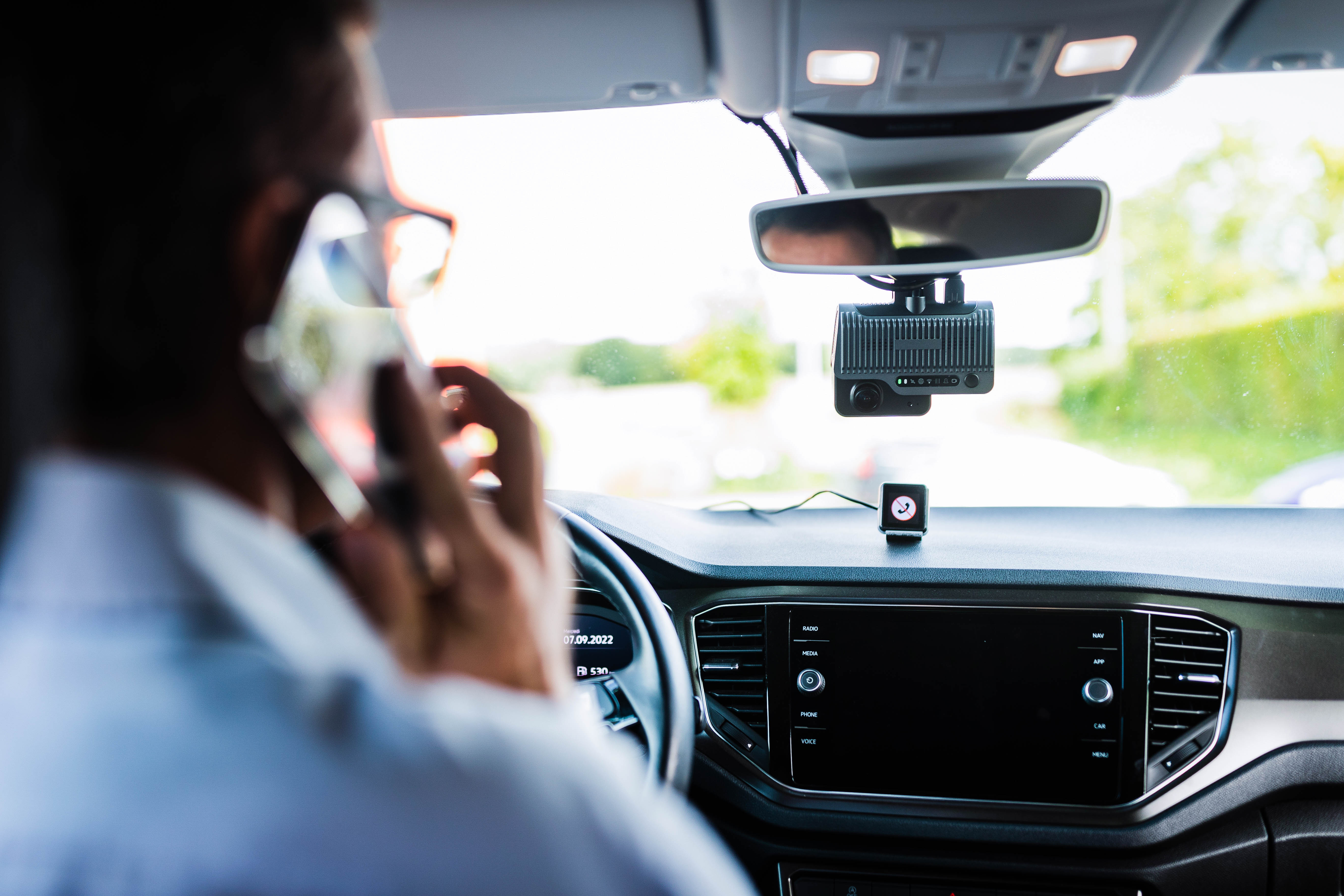 dashcam phone detection